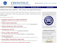 Sofort Kredite durch 'Creditolo'